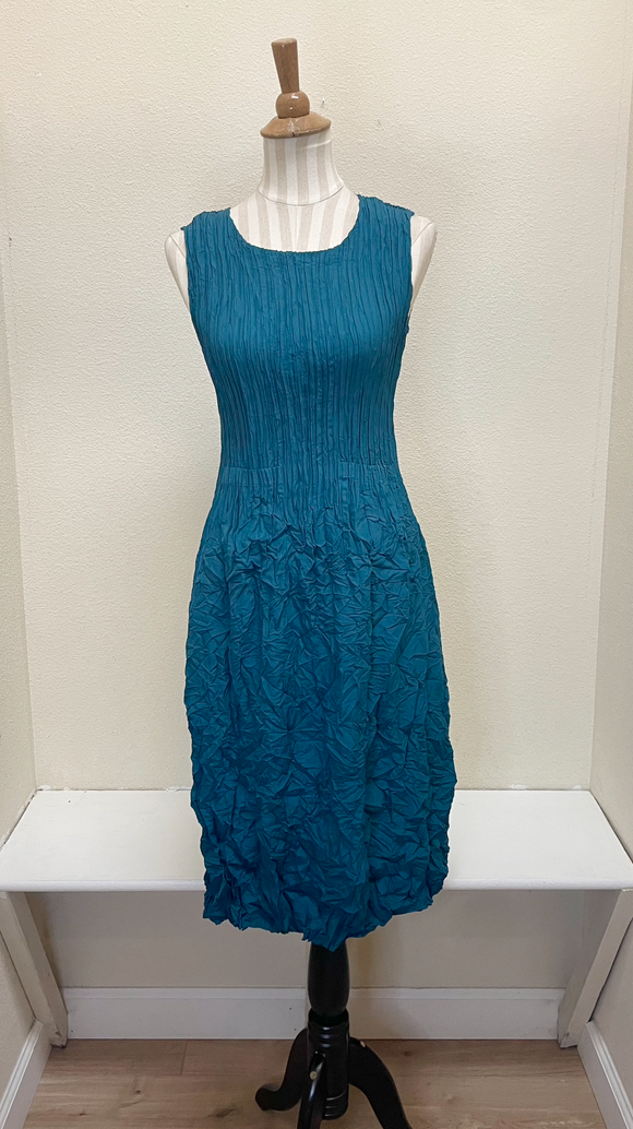 Alquema Smash Pocket Dress - STEEL BLUE