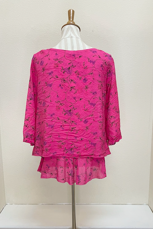 Color Me Cotton CMC Front Seamed Top - CF9995 - ZINNIA
