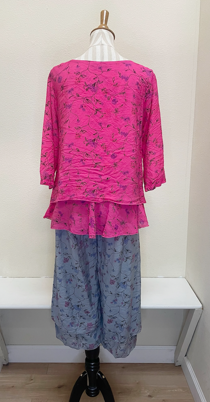 Color Me Cotton CMC Front Seamed Top - CF9995 - ZINNIA