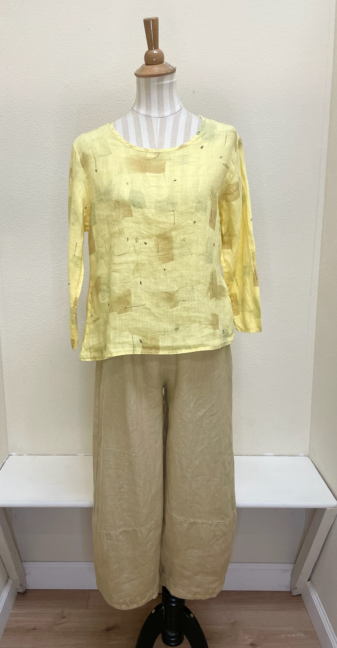 CUT LOOSE - Hanky Linen Lantern Pant - 4202388