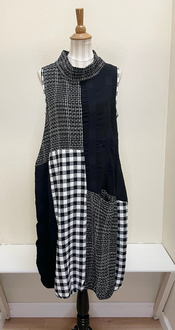 Kozan Alessandra Dress - MONOCHROME