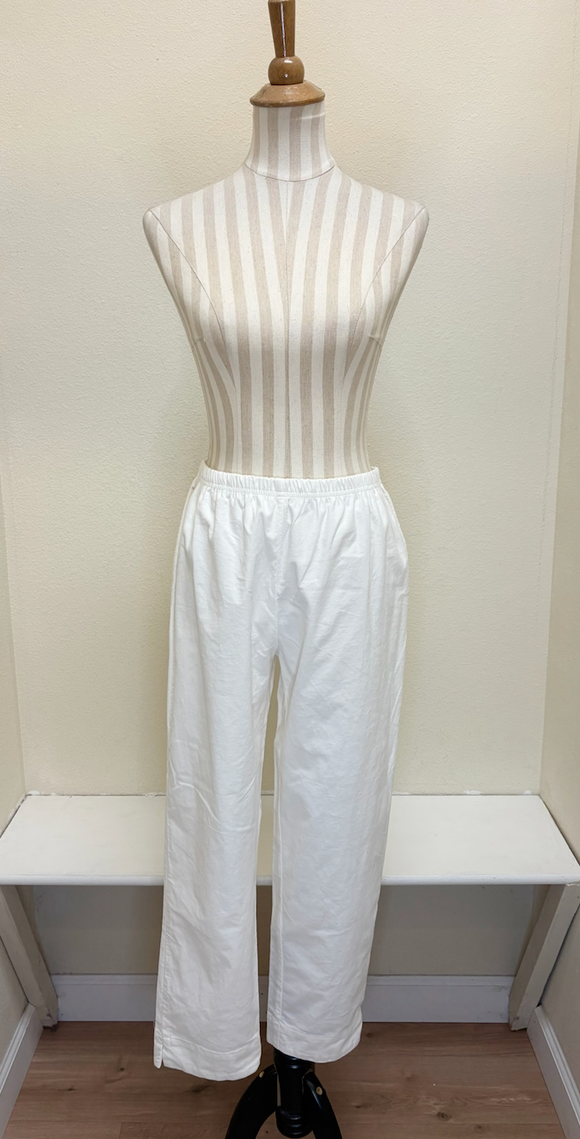 CUT LOOSE - Mini Cord Tapered Crop Pant - 0032734 MOONBEAM