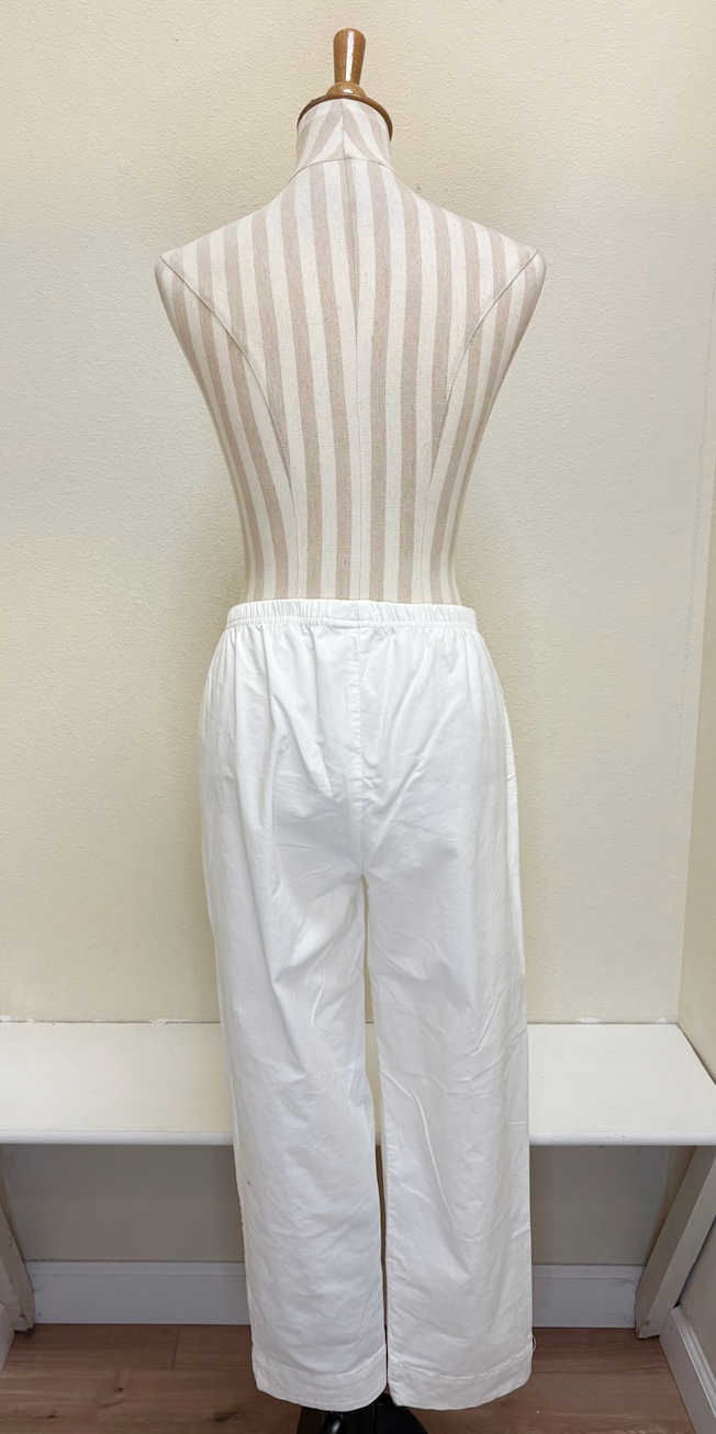 CUT LOOSE - Mini Cord Tapered Crop Pant - 0032734 MOONBEAM