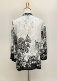 Citron "Tasteful Butterfly Art" Silk Blouse - 1213TBA