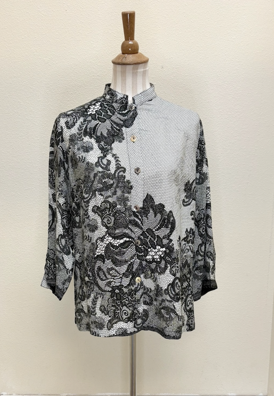 Citron "Oriental Love" Silk Blouse - 1213OL