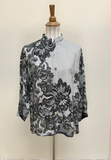 Citron "Oriental Love" Silk Blouse - 1213OL