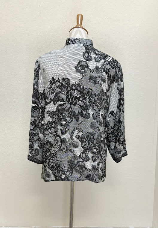 Citron "Oriental Love" Silk Blouse - 1213OL