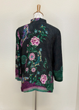 Citron "Embroidery Flying Butterfly" Silk Blouse - 1213EFB