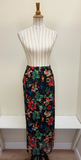 Vanite Couture Skirt - 83557 - BLACK/FLOWERS