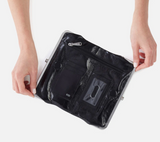 HOBO - Lauren Clutch-Wallet - BLACK IN POLISHED LEATHER