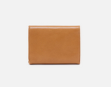 HOBO - Robin Compact Wallet - NATURAL IN POLISHED LEATHER