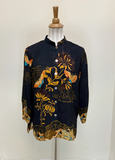 Citron "Golden Love Butterfly" Silk Blouse - 1213GLB