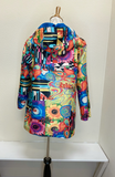Oopera Raincoat - BLUE Multi J3202RW-5