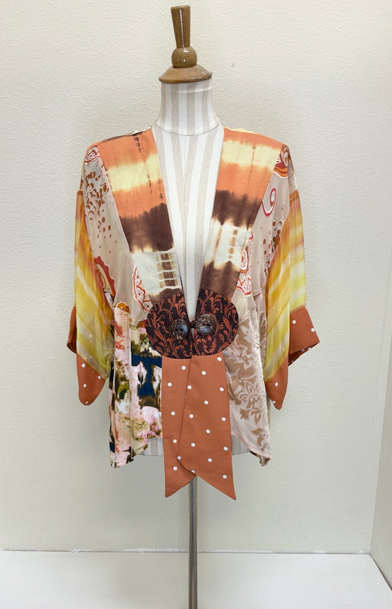 Sterling Style Frog Closure Jacket - 5801J CORAL