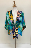 Sterling Style Frog Closure Jacket - 5915J EMERALD