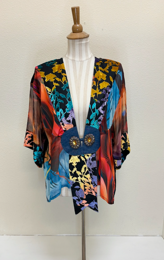 Sterling Style Frog Closure Jacket - 5887J FIREWORKS