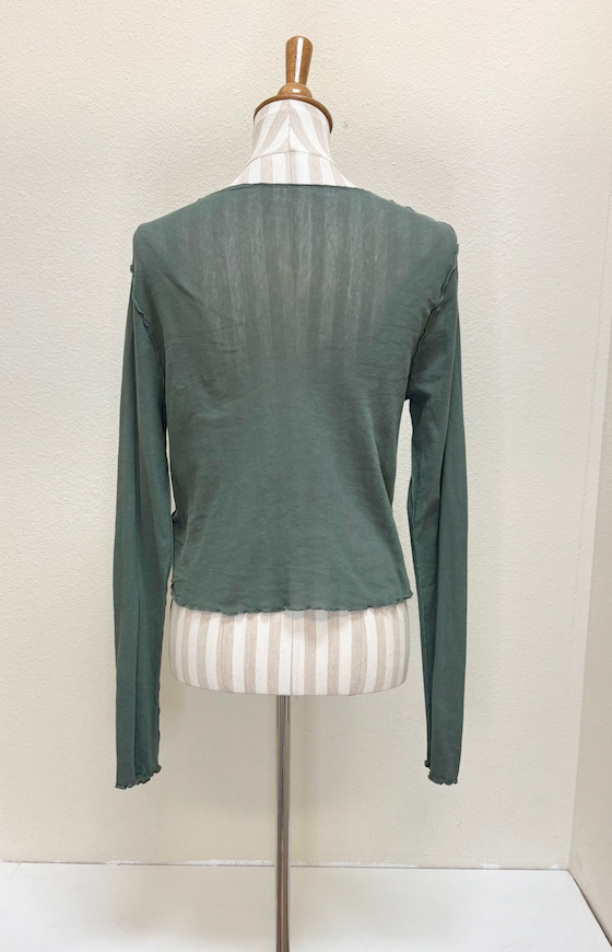CUT LOOSE - Tulle Crop Cardigan - 1388445