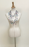 ANNEMIEKE Small Pastel Multi Mix Fabric Necklace
