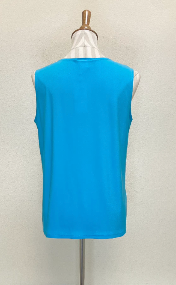 Sea & Anchor Tank - 9302 - TURQUOISE