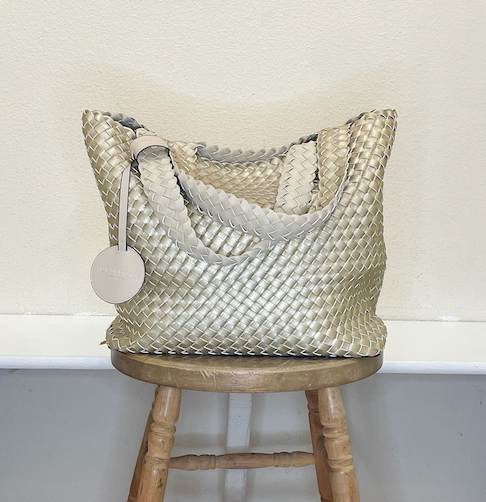 Ilse Jacobsen Reversible Tote -  IVORY/PLATIN