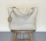 Ilse Jacobsen Reversible Tote -  IVORY/PLATIN