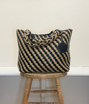 Ilse Jacobsen Reversible Tote -  INCENSE/BLACK