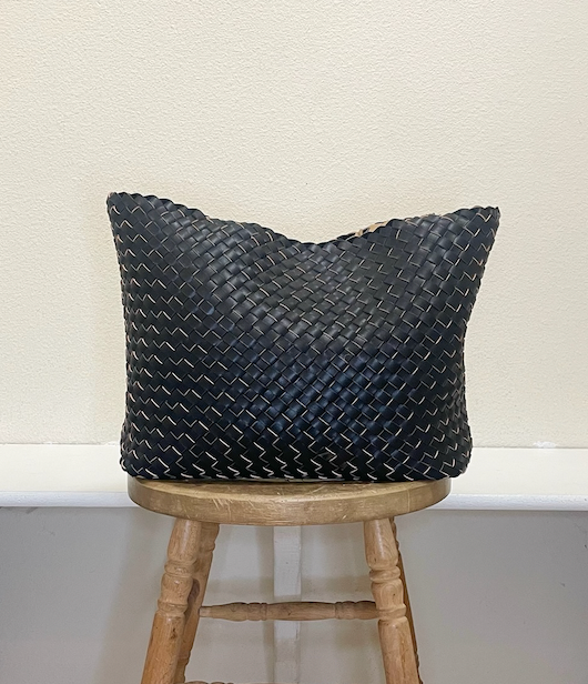 Ilse Jacobsen Reversible Tote -  INCENSE/BLACK