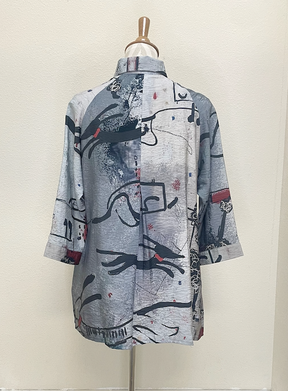 3 Potato Collar Button Down - C2127 - DOGA