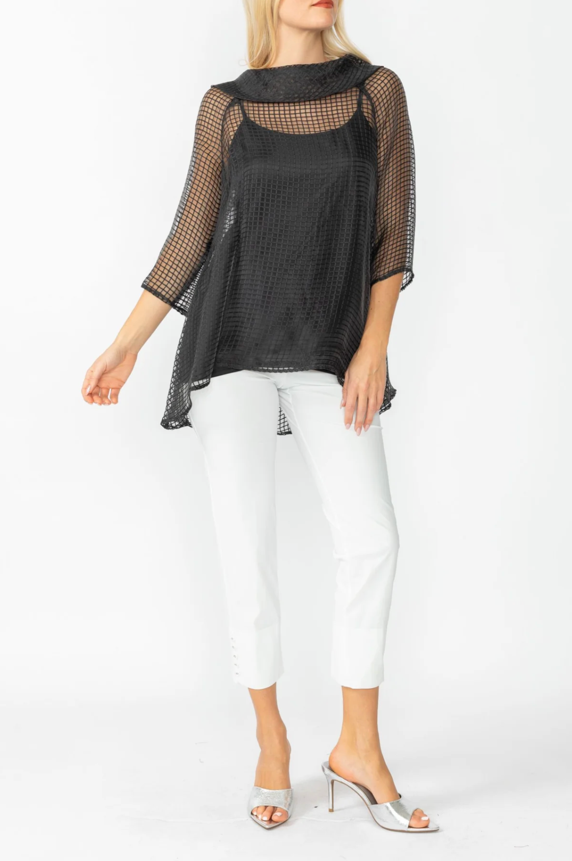 IC Collection Tunic - 4543T - BLACK