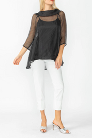 IC Collection Tunic - 4543T - BLACK