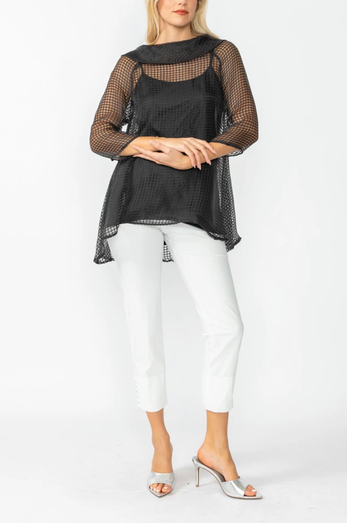 IC Collection Tunic - 4543T - BLACK