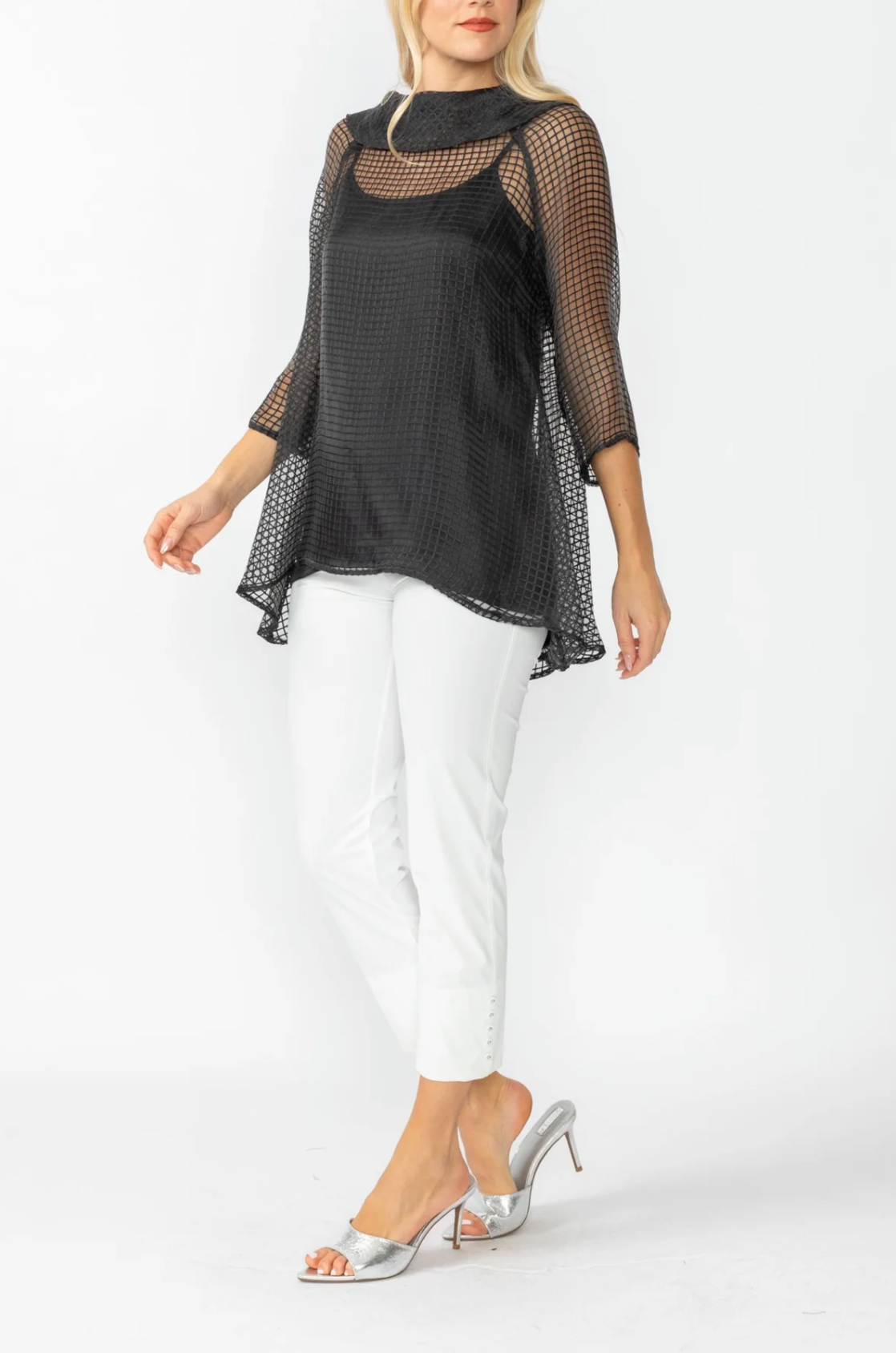 IC Collection Tunic - 4543T - BLACK