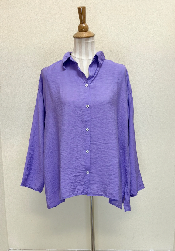 CUT LOOSE - Rayon Parachute Swing Shirt - 6216919