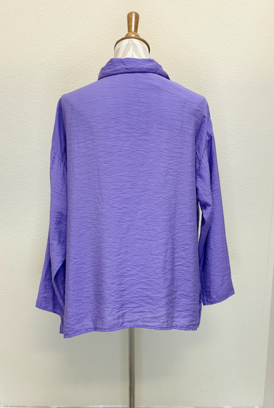 CUT LOOSE - Rayon Parachute Swing Shirt - 6216919