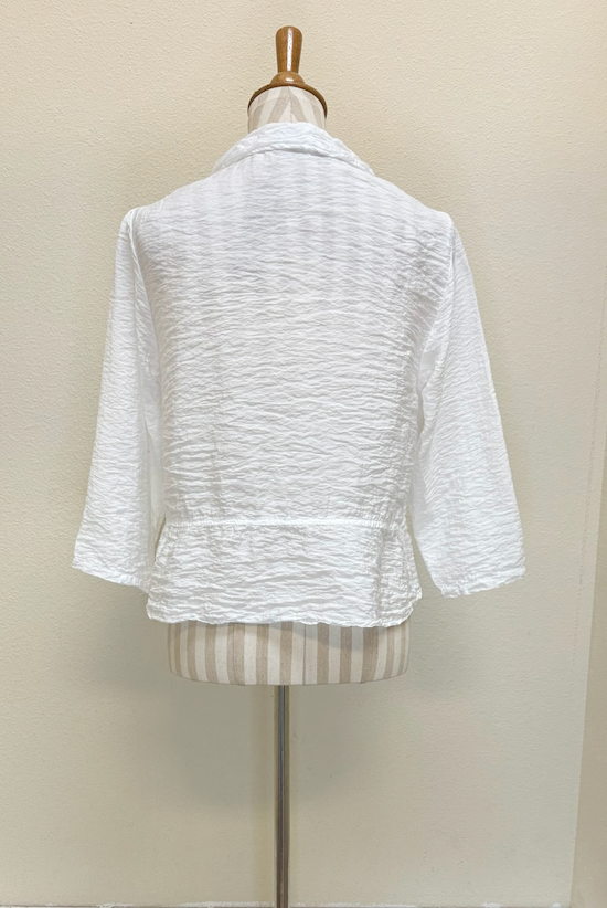 CUT LOOSE - Rayon Parachute Ruffle Jacket - 6218682