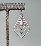 RAIN DC Two Tone Four Row Wire Earring
