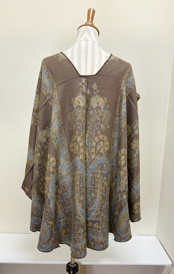 Rapti Cashmere Buckle Shawl - PRINT 79