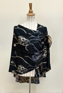 Rapti Cashmere Buckle Shawl - PRINT 50