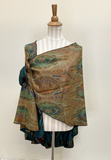 Rapti Cashmere Buckle Shawl - PRINT 27