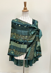 Rapti Cashmere Buckle Shawl - PRINT 9