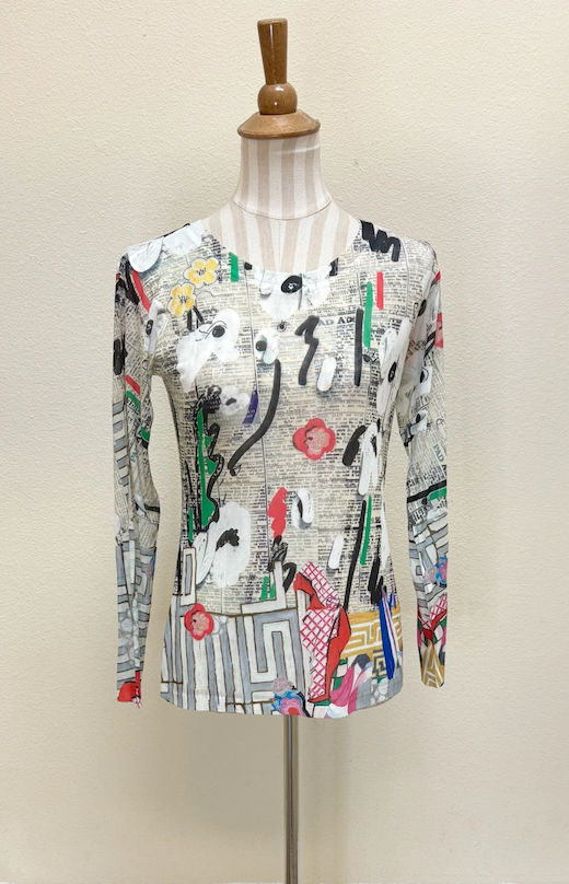 INOAH "Daily Bloom" - Top - M ONLY