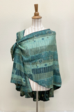 Rapti Cashmere Buckle Shawl - PRINT 9