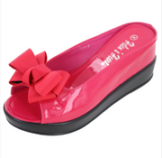 Helens Heart Slide Shoe - 8127-9 FUCHSIA