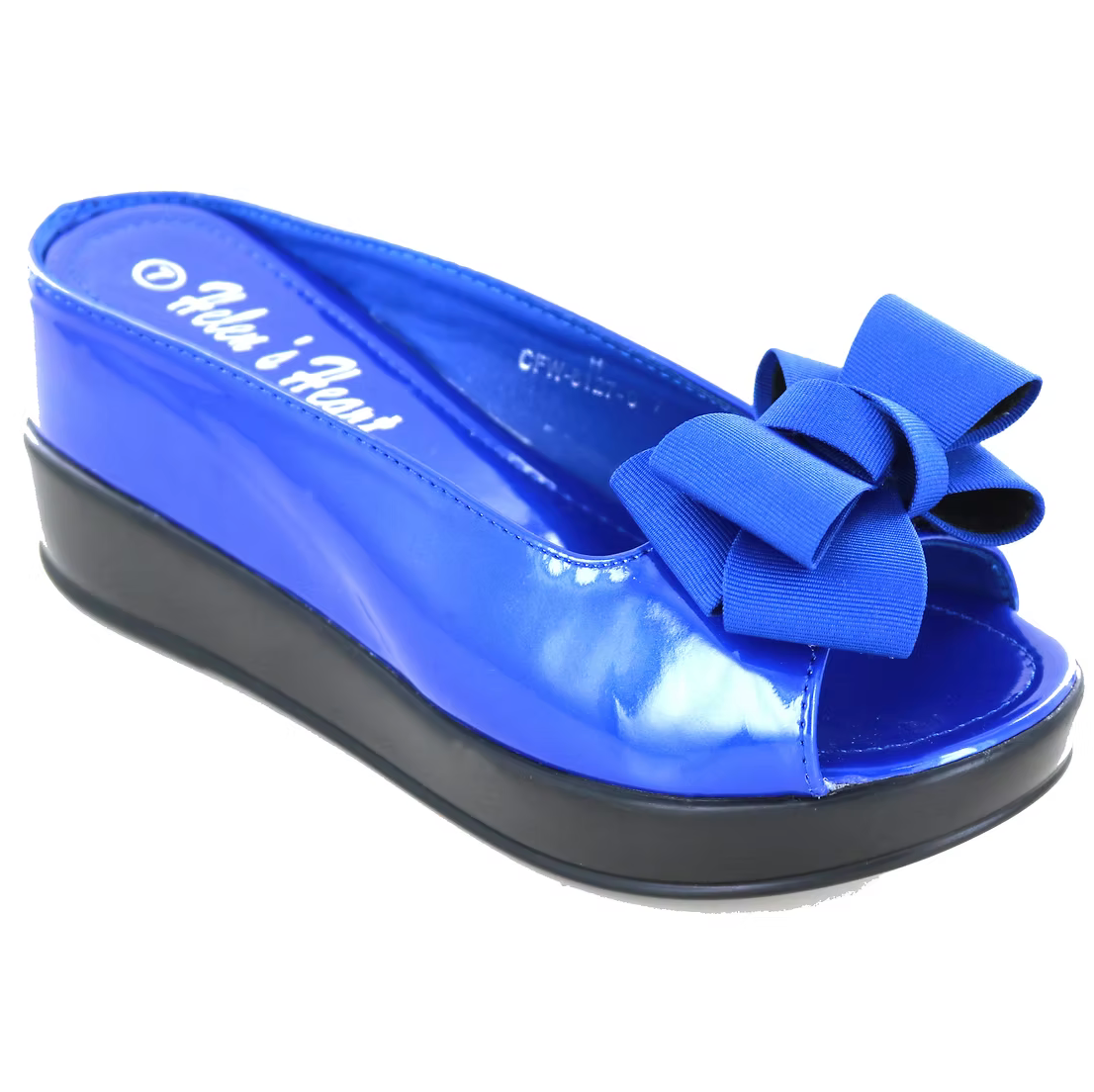 Helens Heart Slide Shoe - 8127-9 ROYAL