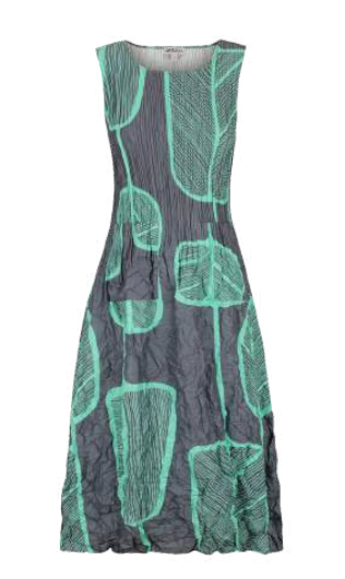 Alquema Smash Pocket Dress - PADDLE