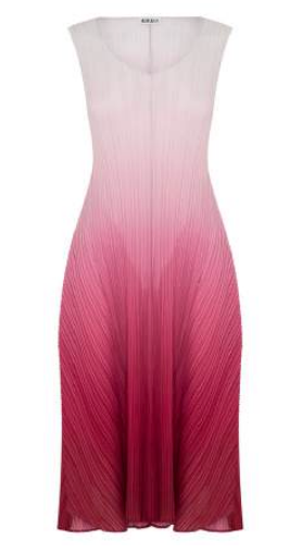 Alquema Short  Estrella Dress - GLACIER TO RHUBARB