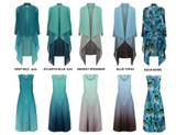 Alquema Long Estrella Dress - JADE TO WHEAT