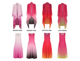 Alquema Long Estrella Dress - JADE TO WHEAT