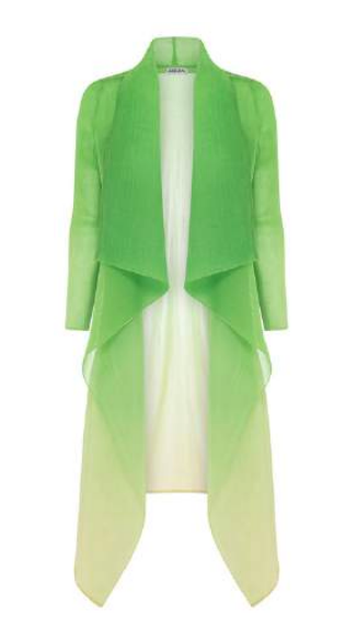 Alquema Long Collare Coat - JADE TO WHEAT