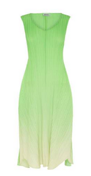 Alquema Long Estrella Dress - JADE TO WHEAT